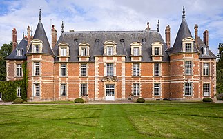 Le château de Miromesnil, à Tourville-sur-Arques, en Normandie. (définition réelle 9 277 × 5 798)