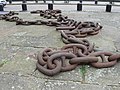 Chains used at the launch of SS Great Eastern - geograph.org.uk - 1804846.jpg