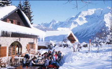 Le Chalet Remy en hiver.