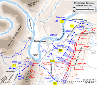 Battles of Chattanooga, November 24–25, 1863