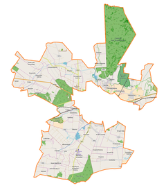 Mapa lokalizacyjna gminy wiejskiej Chełm