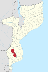 Chigubo District - Locație