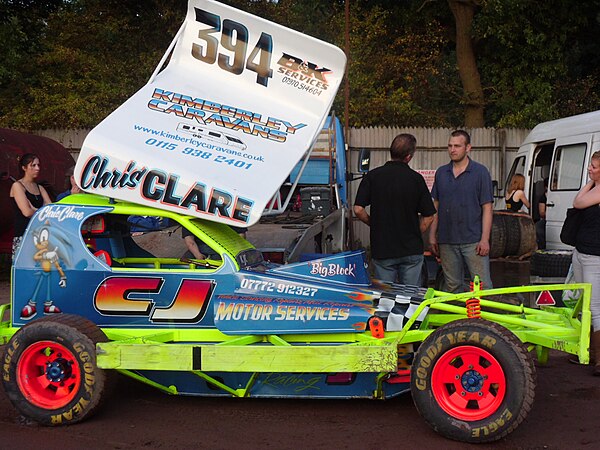 The BriSCA Formula 1 Stock Car of Chris Clare