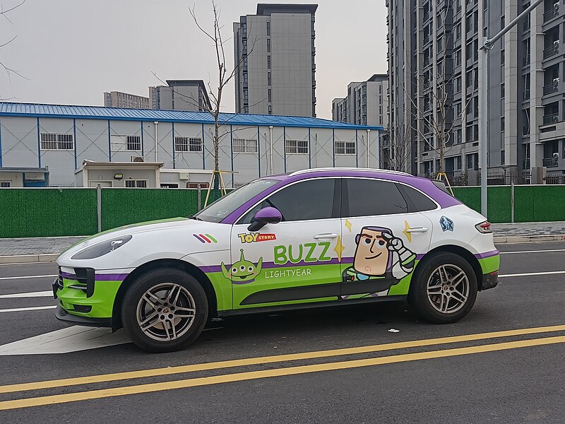 File:Civilian Car - Toy Story - Buzz Lightyear Painting - 苏DU27G3.jpg