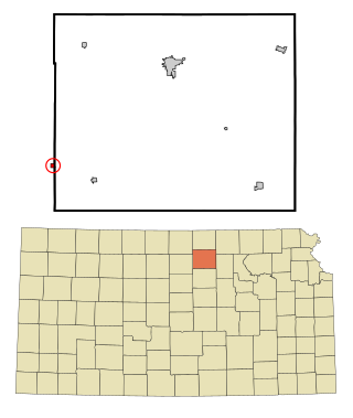 <span class="mw-page-title-main">Simpson, Kansas</span> City in Mitchell and Cloud Counties in Kansas