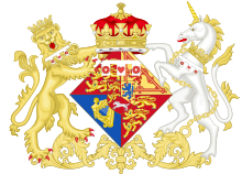 Coat of Arms of Sophia Matilda of the United Kingdom.svg