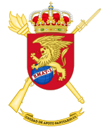 Escudo de la Unidad de Apoyo Sanitario I/1 (UAPOSAN-I/1) AGRUSAN-1