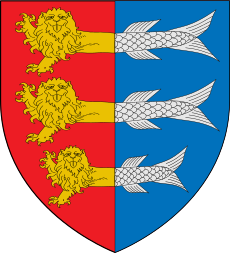 Coat of arms of Great Yarmouth Borough Council.svg