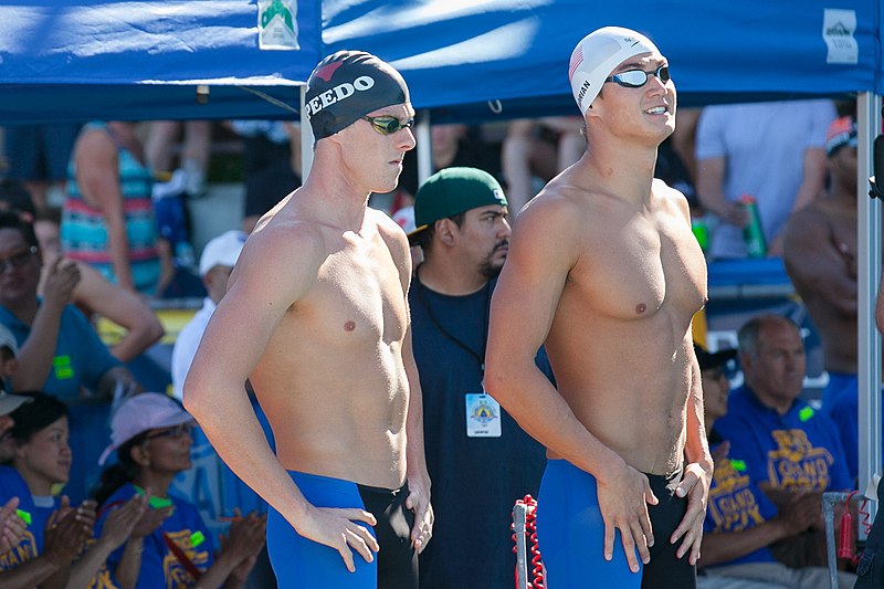File:Conor Dwyer & Nathan Adrian before 100 freestyle (9002645862).jpg