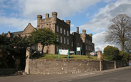 County Buildings, the former headquarters of Angus County Council