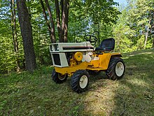 1972 Cub Cadet 128 with 12 HP Kohler K301 engine CubCadet.jpg