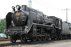 日本の蒸気機関車 D-51