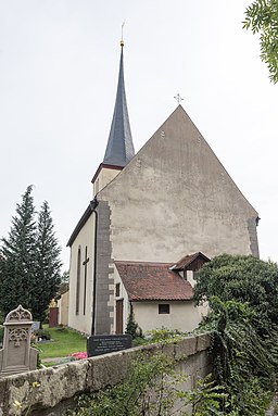 Dachsbach, Kirchplatz 1, Evang.-Luth. Pfarrkirche St. Marien 20170902 001