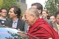 De Dalai Lama bezocht het Education of the Heart Symposium, Erasmus University Rotterdam, 12 mei 2014