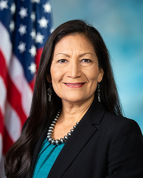 File:Deb Haaland, official portrait, 116th Congress (cropped2).jpg