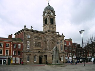 <span class="mw-page-title-main">Derby Guildhall</span> Municipal building in Derby, Derbyshire, England