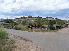 Entrance to the Devil's Backbone Open Space