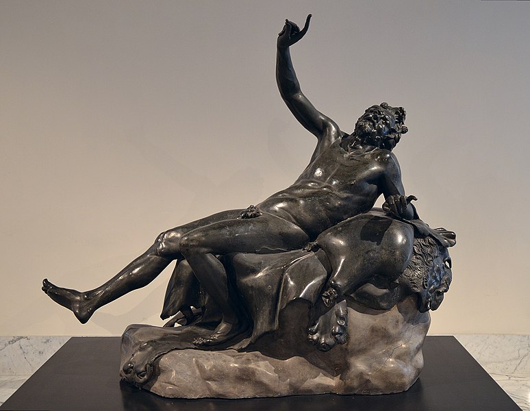 File:Drunken Satyr, from the Villa of the Papyri in Herculaneum, Naples National Archaeological Museum (26663992551).jpg