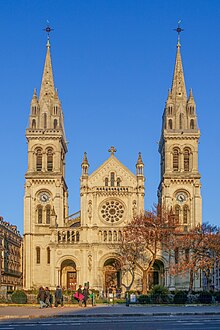 Eglise Saint-Ambroise, Square des Moines de Tibhirine, Paris 21 January 2017.jpg