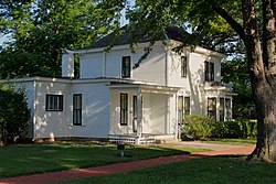 The Eisenhower family home in Abilene, Kansas Eisenhower House 1.jpg