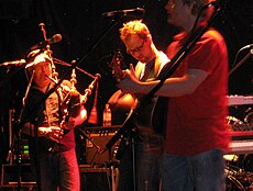 Enter the Haggis combine rock music and Highland bagpipes Enter The Haggis Bagpipe.jpg