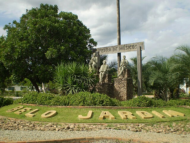 Entrada da Cidade de Belo Jardim - PE (monumento em homenagem aos músicos)