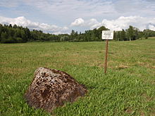 Some settlement sites may go out of use. This location in Estonia was used for human settlement in 2nd half of first millennium and it is considered an archaeological record, that may provide information on how people lived back then. Eoste Keldrimagi.JPG