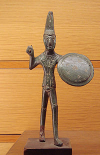 Etruscan warrior, found near Viterbo, Italy, dated c. 500 BC Etruscan warrior near Viterbe Italy circa 500 BCE.jpg