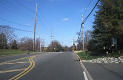 Everett Road (CR 52) northbound at Stillwell Road/Sunnyside Road