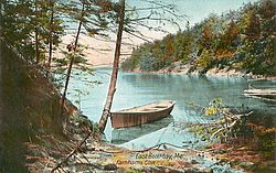 Postcard of Farnham's Cove, 1907