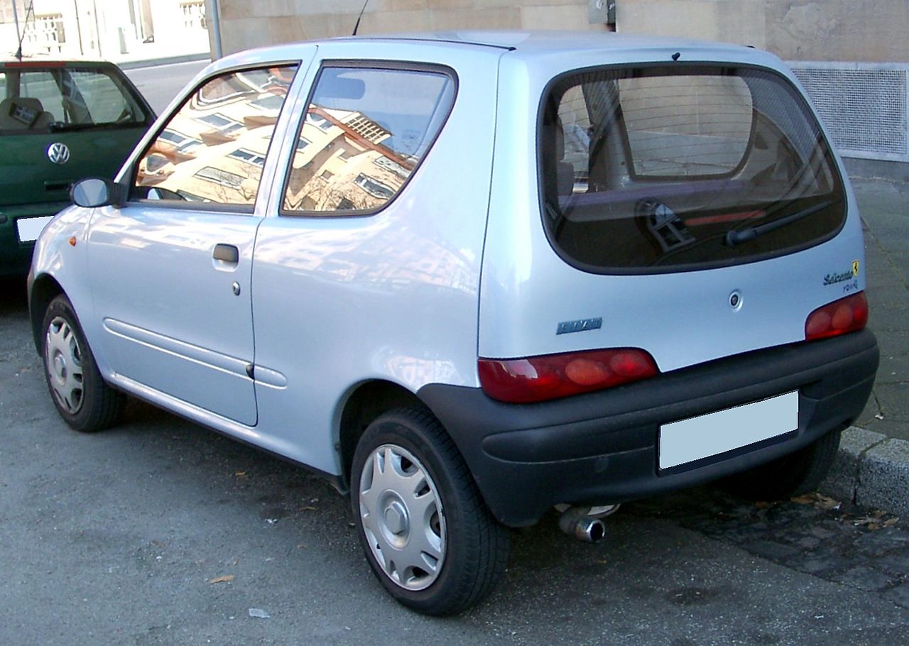 Image of Fiat Seicento rear 20080224