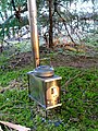 First Burn -Titanium Goat WiFi Stove (13521778504).jpg