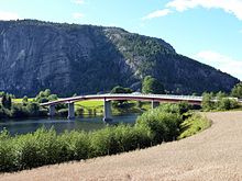 Fjagesund Bridge over the Telemark Canal Fjaagesund bridge.jpg