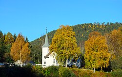 View of the village church