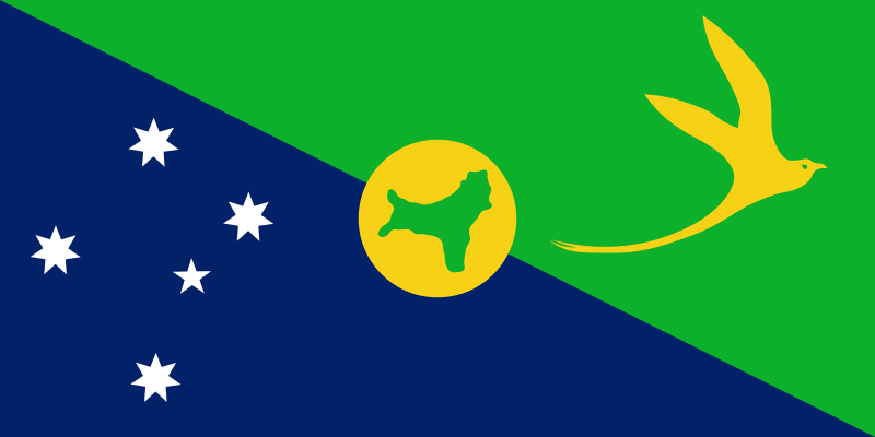 Datei:Flag of Christmas Island.svg
