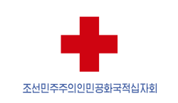 Flag of DPRK Red Cross.svg