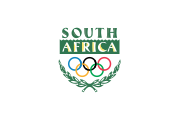 A Dél-afrikai Köztársaság olimpiai zászlaja