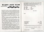 Folder Grupy Kwadrat – agencja Śląski Jazz Club – tekst: Marcin Jacobson