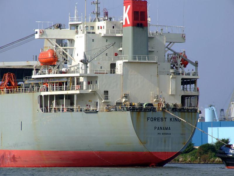 File:Forest King IMO 9002544 at the Northsea channel, Holland at Port of Amsterdam, Holland 28-Sep-2008 photo-8.jpg