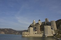 View of Golubac fortress.