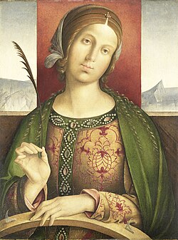 Francesco da Cotignola - De heilige Catharina van Alexandrië.jpg