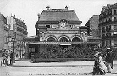 PARIS - Gare Porte Maillot