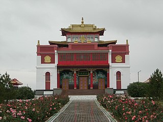<span class="mw-page-title-main">Geden Sheddup Choikorling Monastery</span> Buddhist Monastery in Elista, Russia