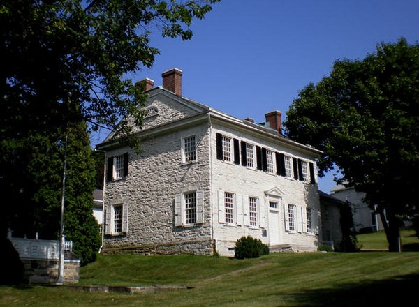 The George Taylor House in Catasauqua, home of George Taylor, a Founding Father of the United States who signed the Declaration of Independence