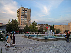 כיכר בעיר גורנה אוריאחוביצה