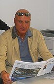 Gildo De Stefano, to work in the newspaper, Nov 2012 Gildo1.JPG
