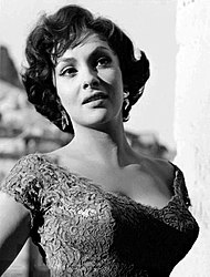 Gina Lollobrigida.