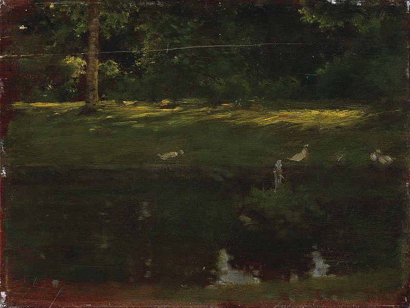 File:Giuseppe de Nittis Der Teich im Bois de Boulogne c1875.jpg