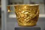 Gold cup Vafio 1500 to 1450 BC, NAMA 1758 080866.jpg
