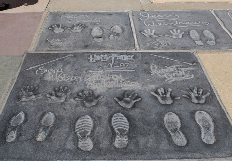 File:Grauman's Chinese Theatre Harry Potter Cast.jpg